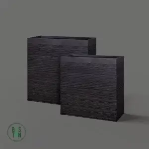 אדניות פיברגלס מלבניות גבוהות