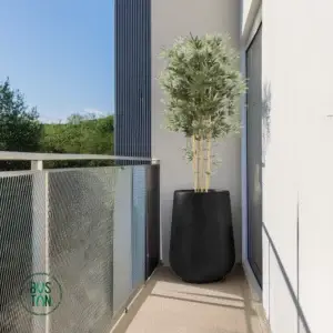 עץ במבוק מלאכותי בגובה 1.5 מטר בכד פיראוס